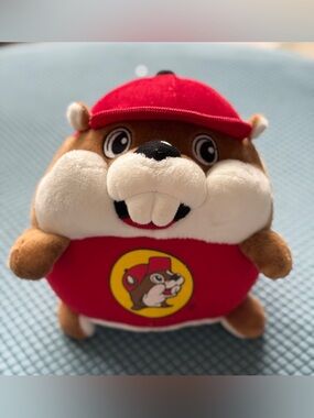 Buc-ee's Red & Brown Plush Beaver Stuffed Animal